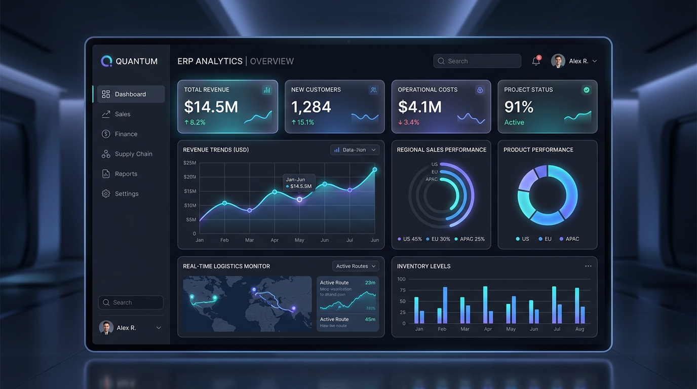 Camisystem Dashboard Mockup